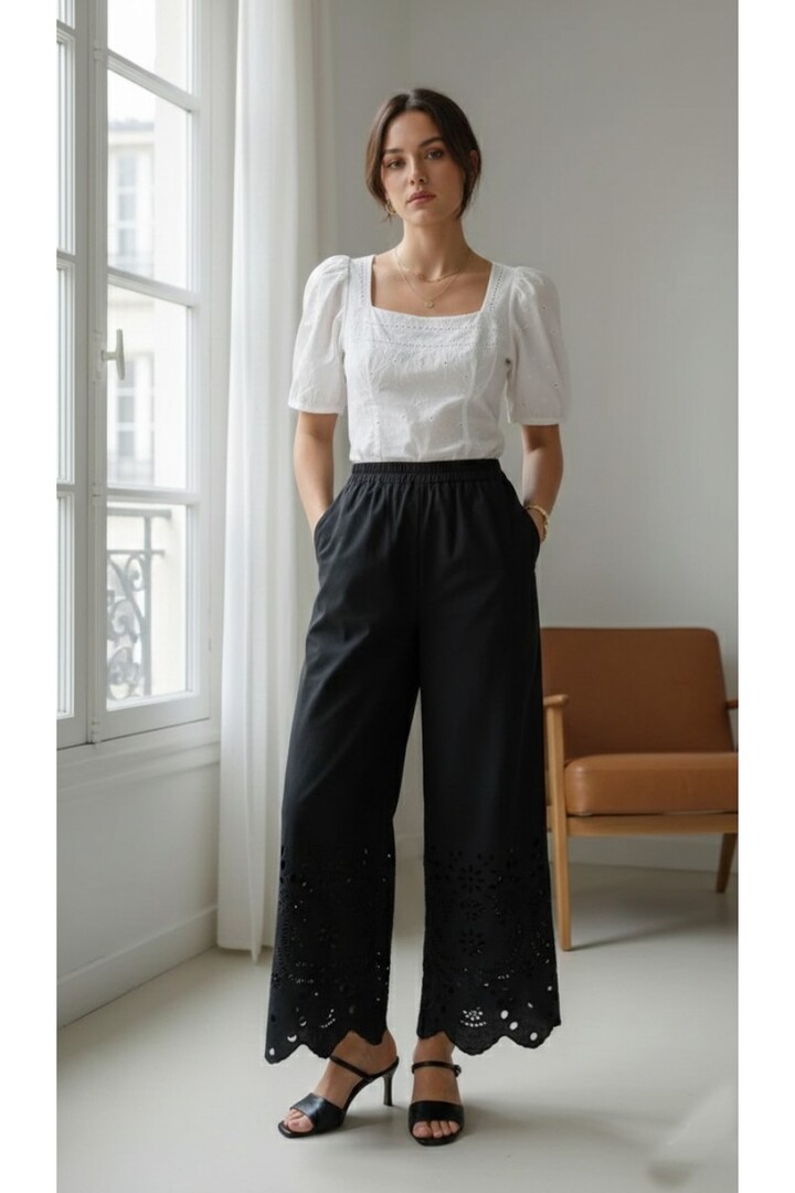 S26141435 BLACK TROUSERS