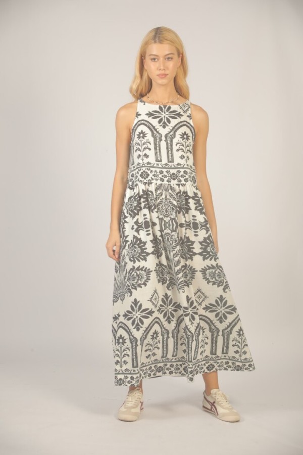 DRESS S26127117 OFFWHITE