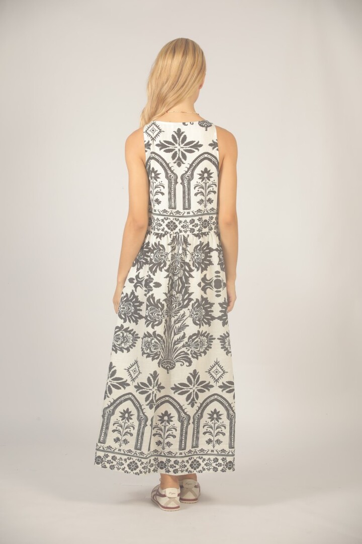 DRESS S26127117 OFFWHITE