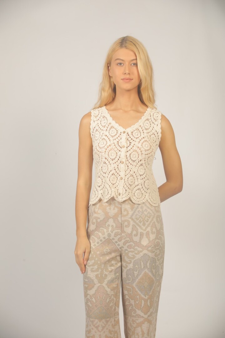TOP S26119915 BEIGE