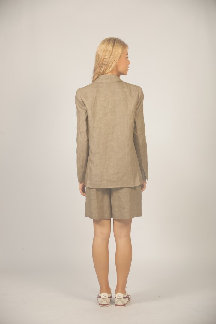LINEN JACKET S26151132 BEIGE