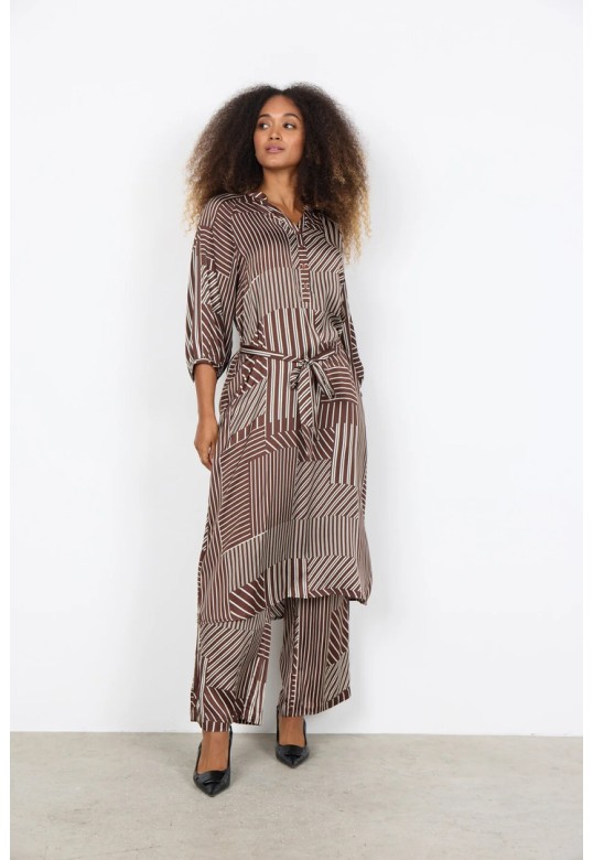 CATARINA 4 Dress Brown