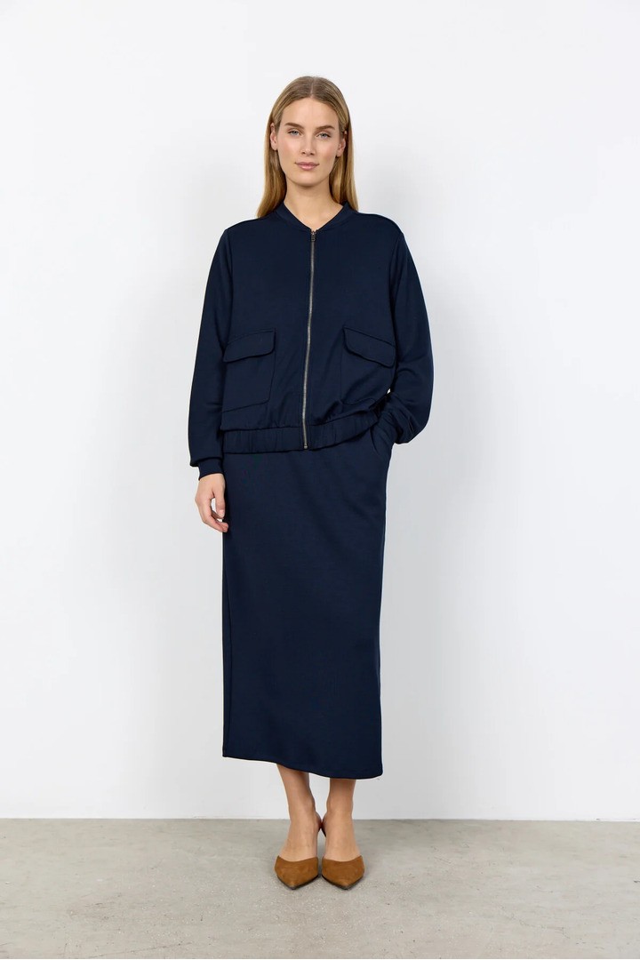 BANU 293 Cardigan Navy