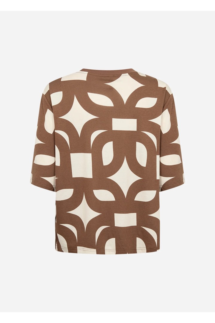 FELICITY AOP 541 T-shirt Brown