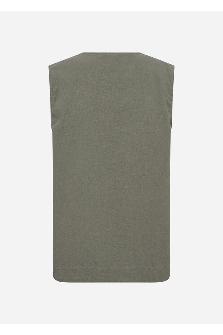CISSIE 56 Top Dark green