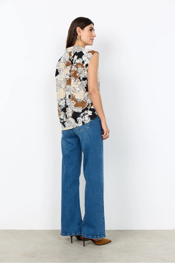 SC-FALDINE 1 Blouse Black