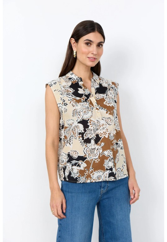 SC-FALDINE 1 Blouse Black