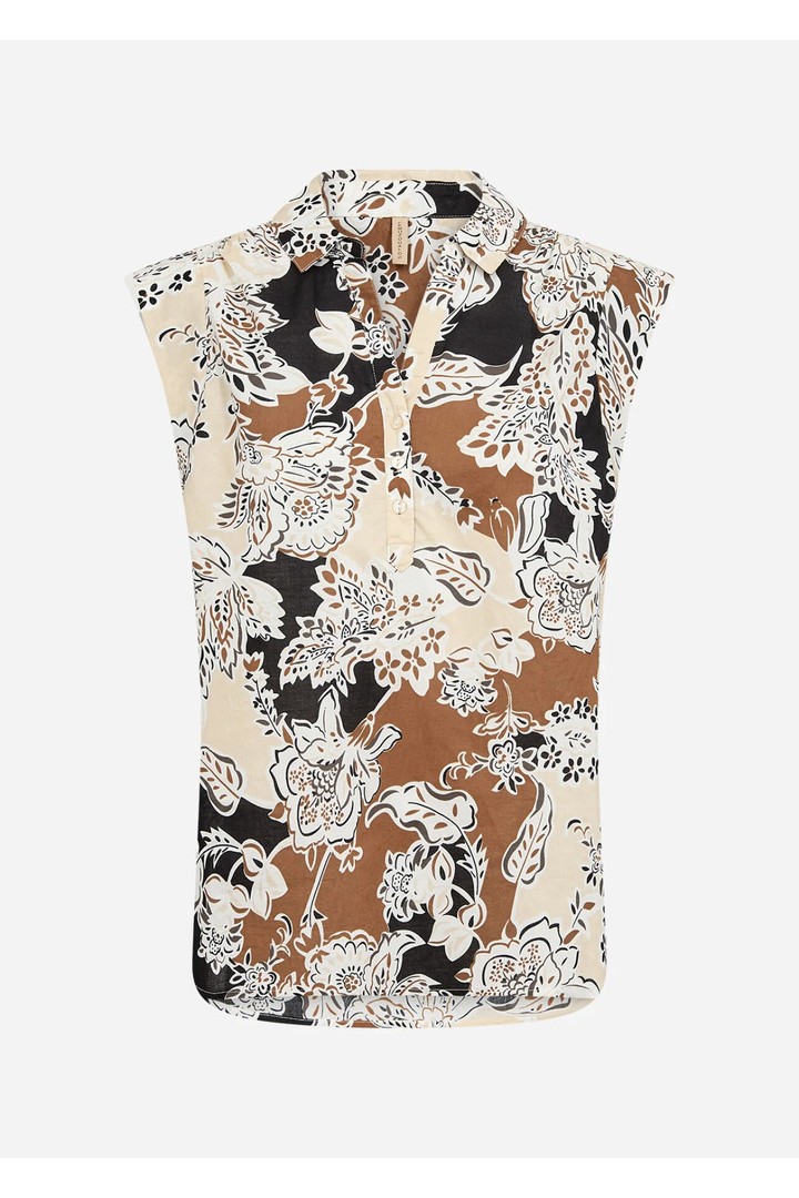 SC-FALDINE 1 Blouse Black