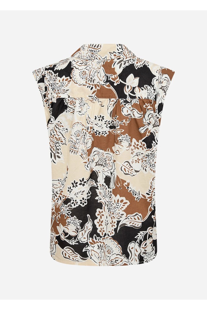 SC-FALDINE 1 Blouse Black