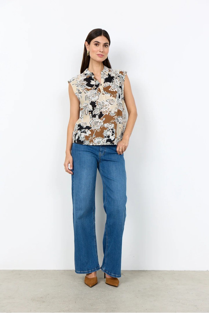 SC-FALDINE 1 Blouse Black