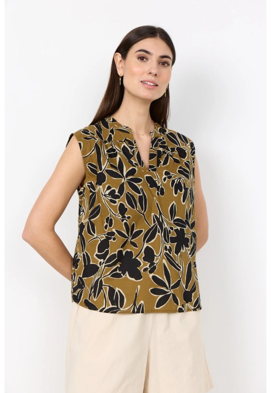FEODORA 1 Top Olive