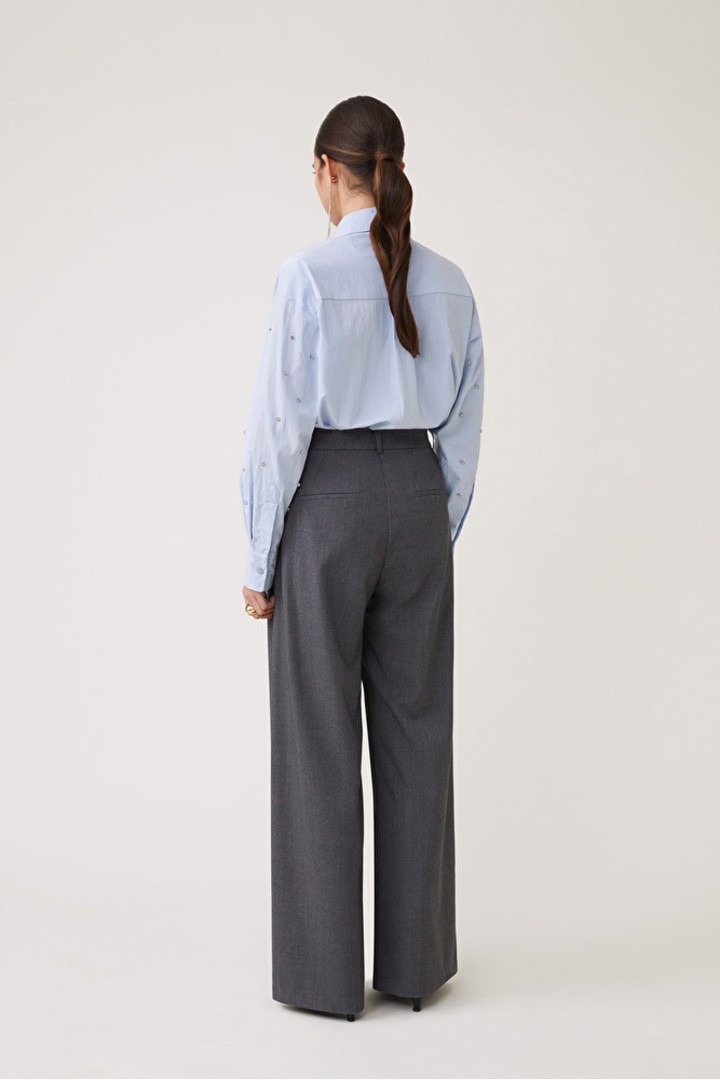 Jonas trousers heather grey