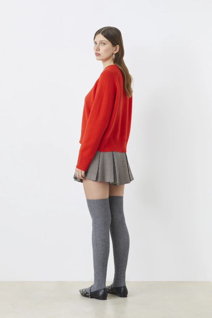 Paulvar Plain red wool jumper