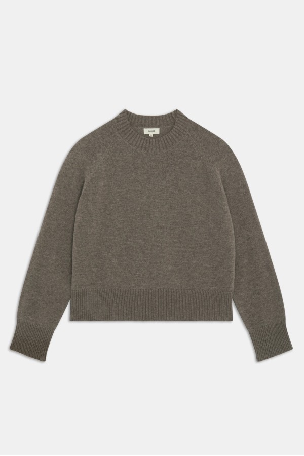 Paulvar Plain chestnut wool jumper
