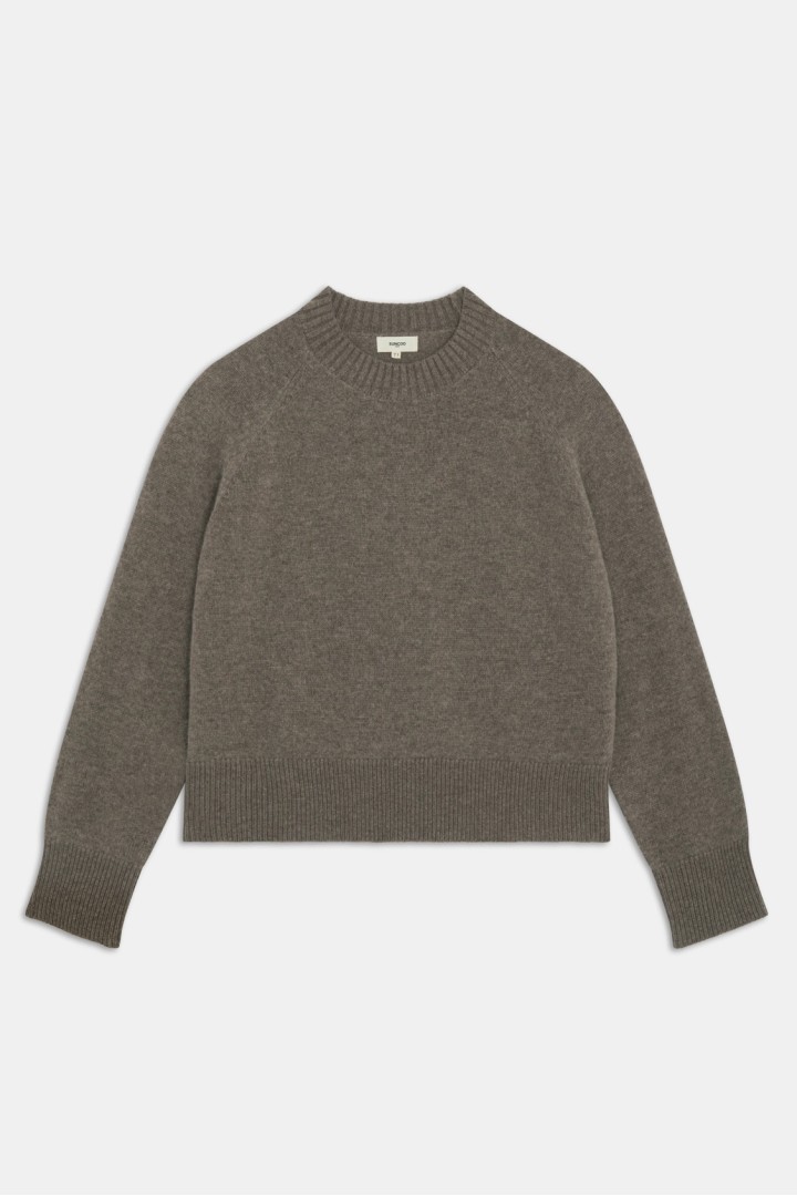 Paulvar Plain chestnut wool jumper