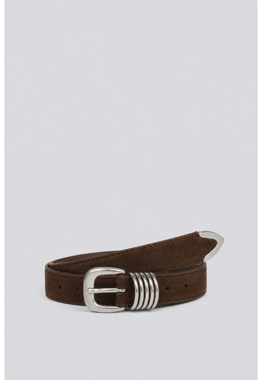 ASTENNE leather belt Coffee