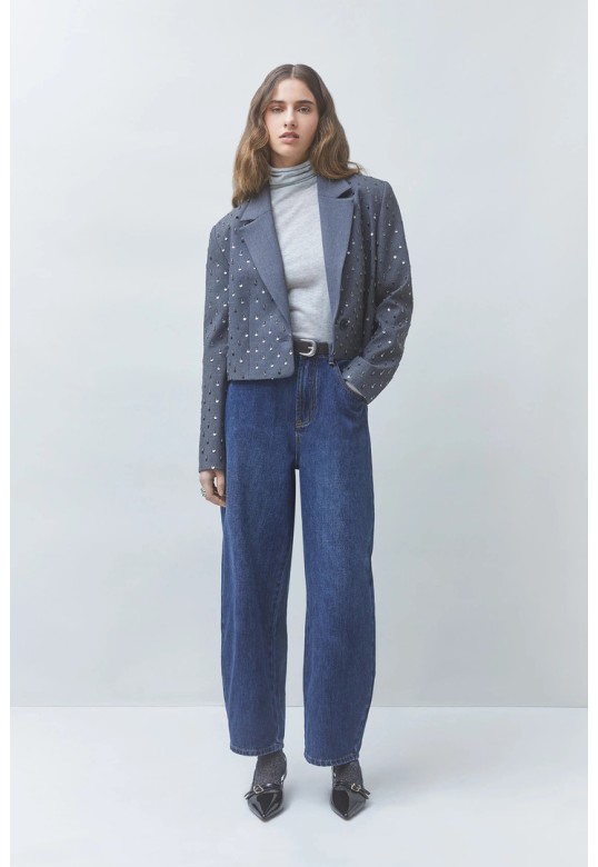 ROBYN Barrel jeans Blue