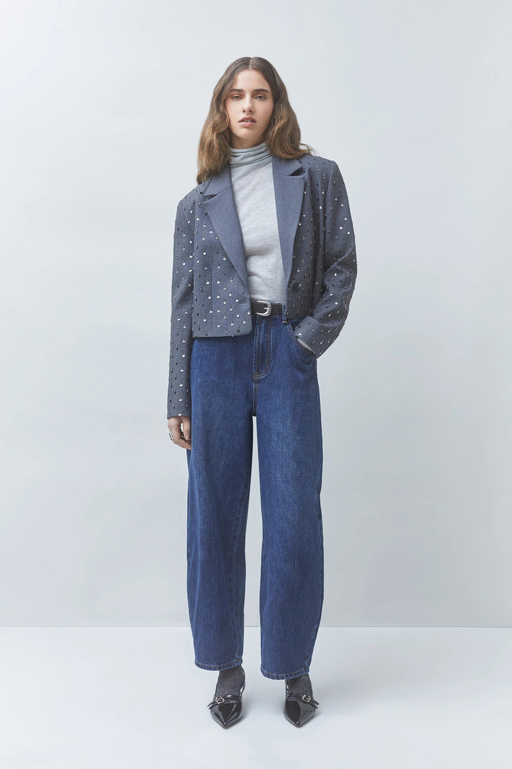 ROBYN Barrel jeans Blue