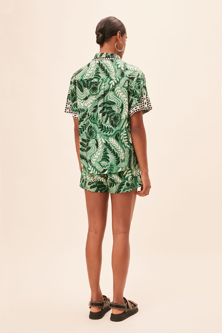 LABAN Tropical print shirt