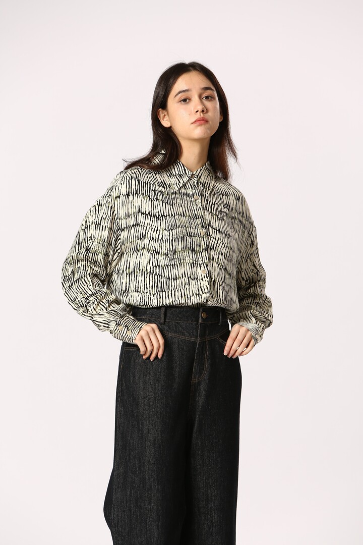 Viscose printed shirt Multico