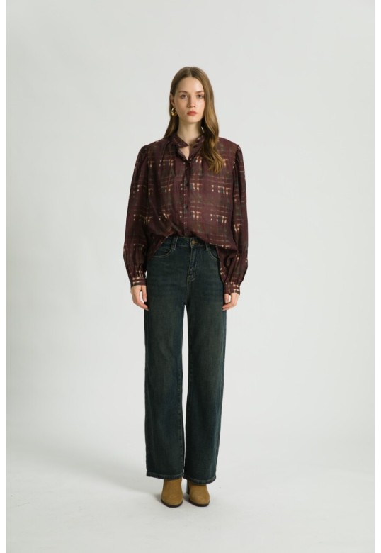 Yabby Blouse Brown