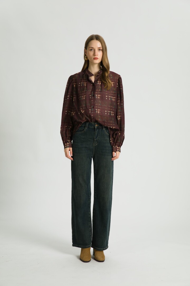 Yabby Blouse Brown