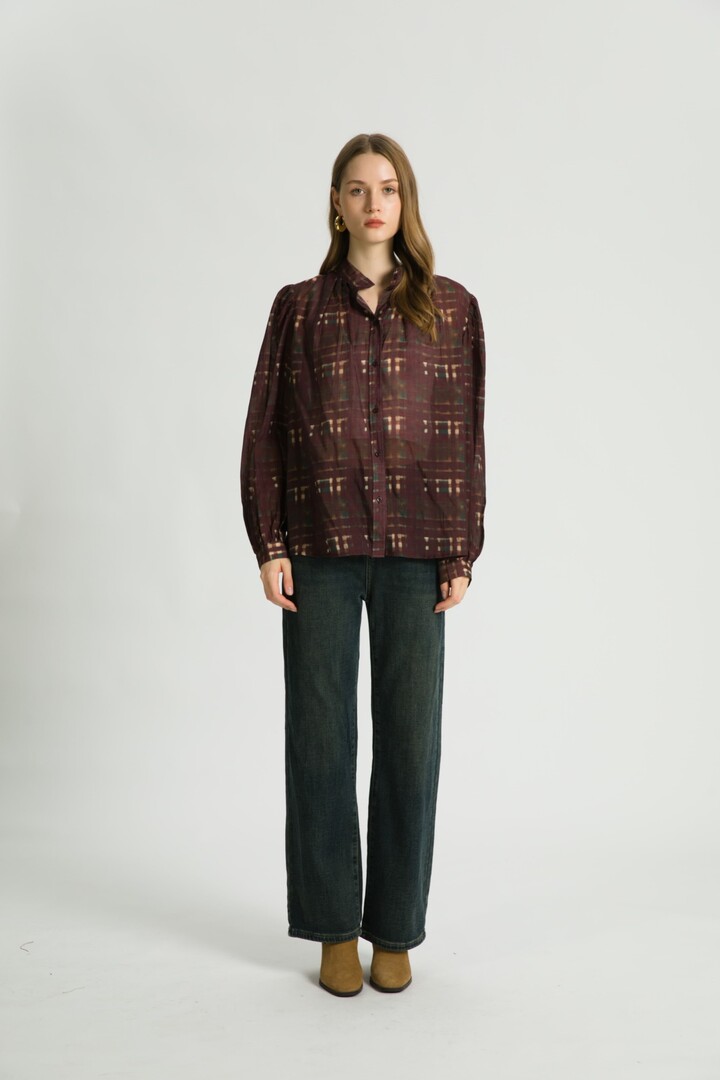 Yabby Blouse Brown