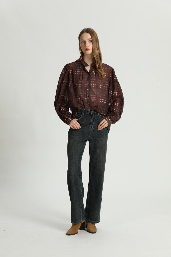 Yabby Blouse Brown