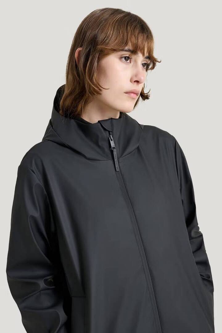  Ruby Insulated Raincoat — Rainjacket Women Black