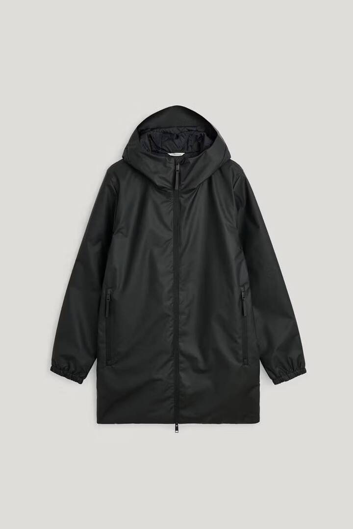 Reed Insulated Raincoat — Water Proof Jacket  Black