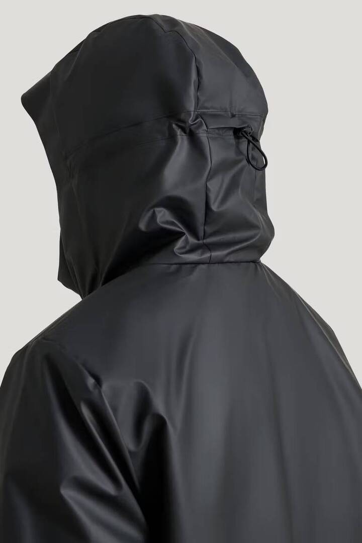 Reed Insulated Raincoat — Water Proof Jacket  Black