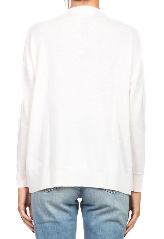 V-NECK SWEATER CREAM