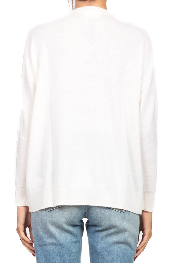 V-NECK SWEATER CREAM