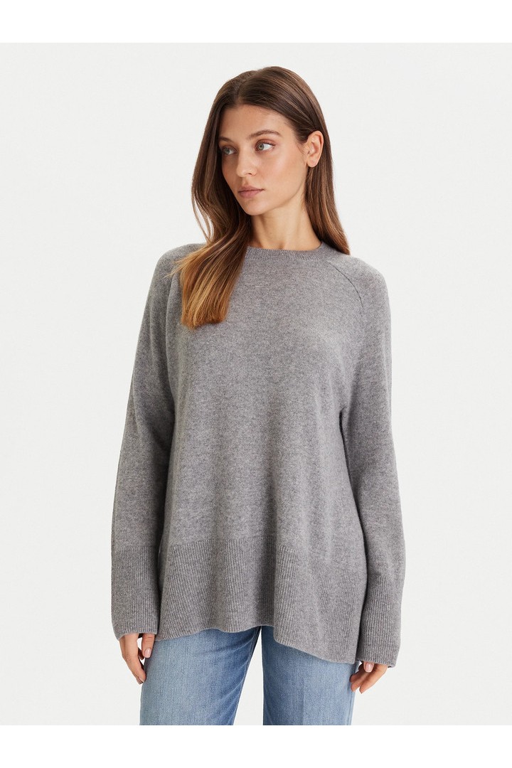 CASHMERE SWEATER GREY