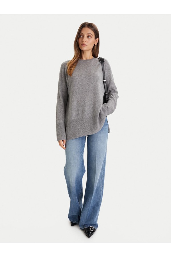 CASHMERE SWEATER GREY