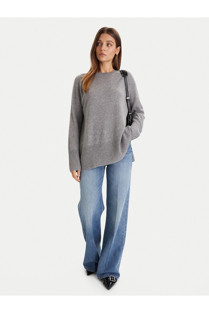 CASHMERE SWEATER GREY