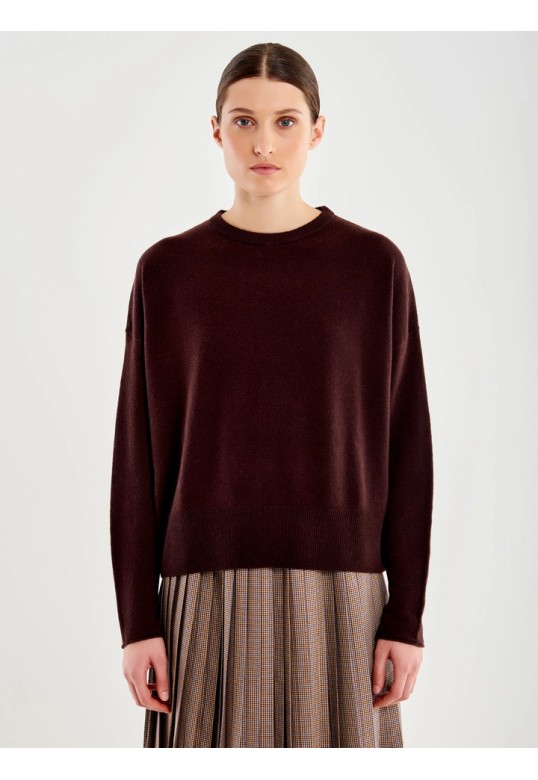 Wool Crew Neck Sweater Moor