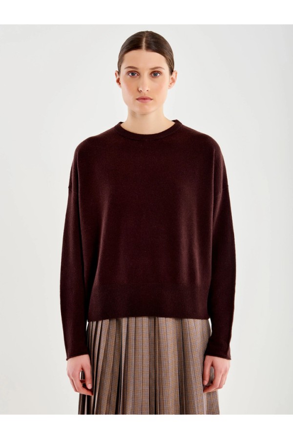 Wool Crew Neck Sweater Moor