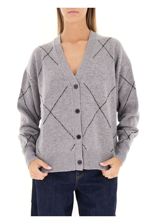 CARDIGAN GREY MELANGE
