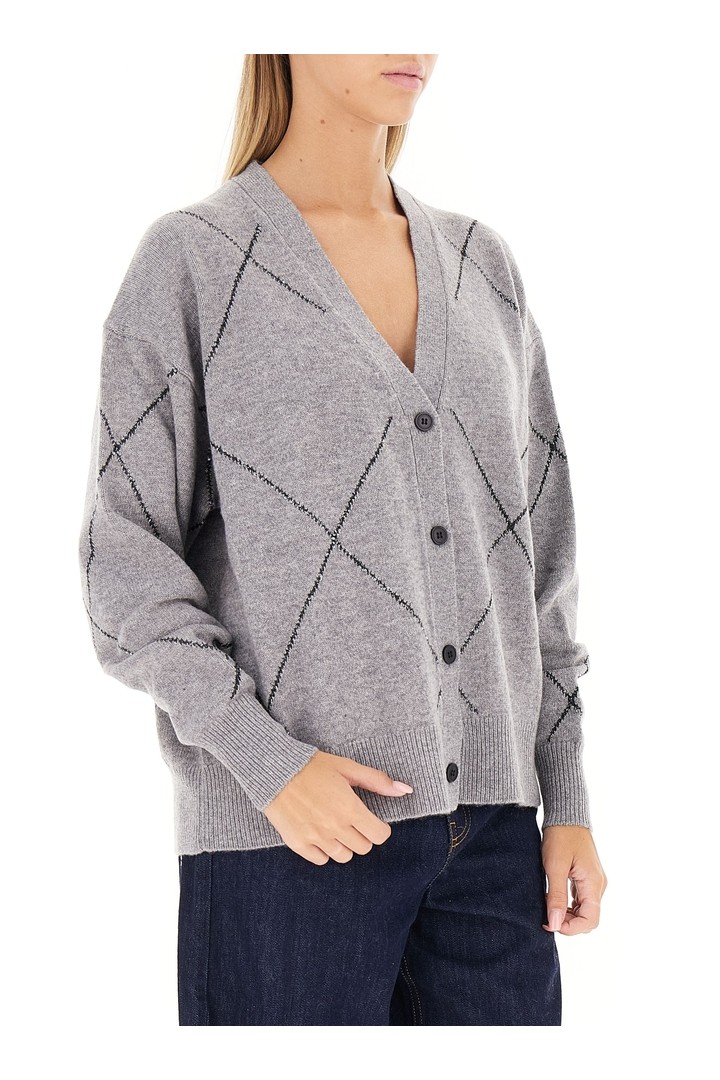 CARDIGAN GREY MELANGE