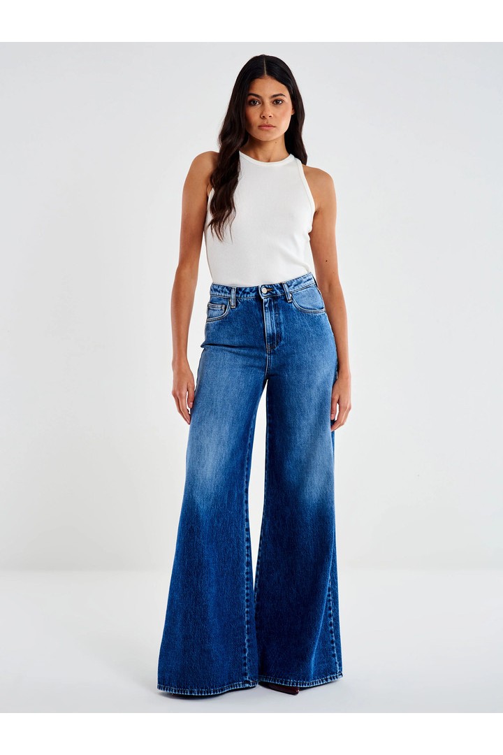 Sidney Basic Wide Leg Jeans