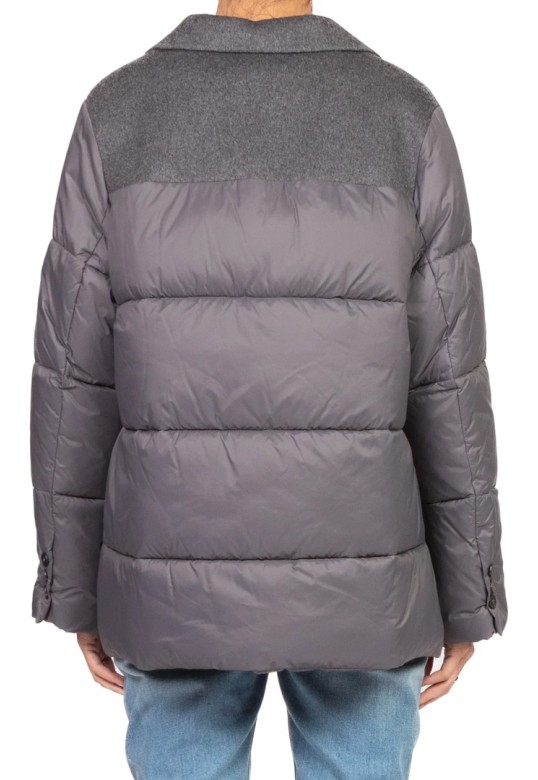 Handmade down jacket Grey