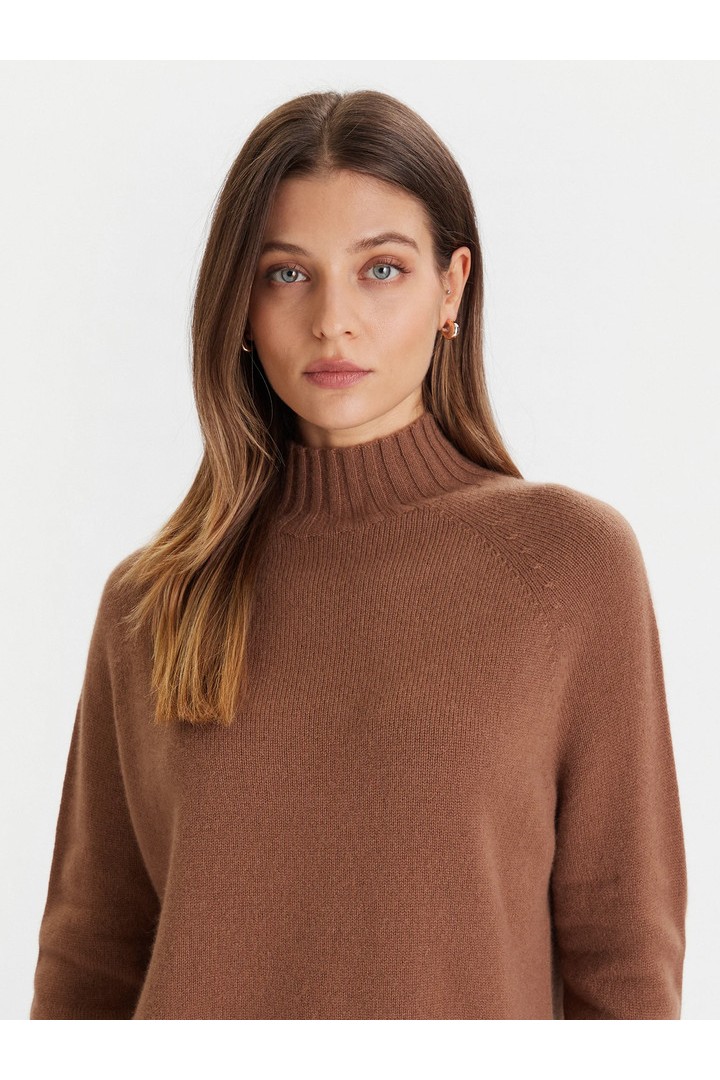 Cashmere sweater Brown