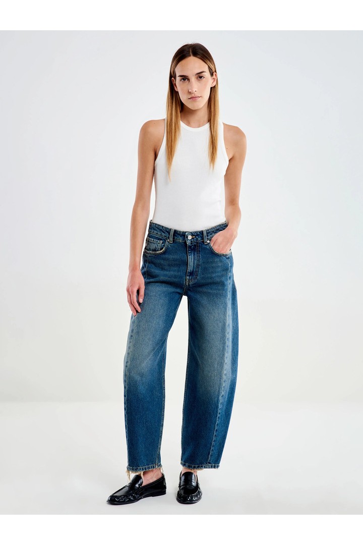 Chiara Barrel Vintage Blue Jeans