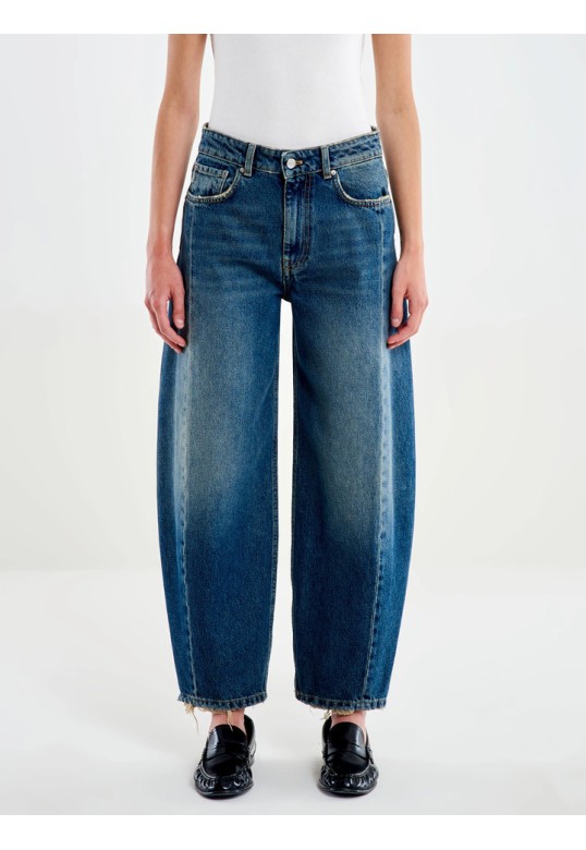 Chiara Barrel Vintage Blue Jeans