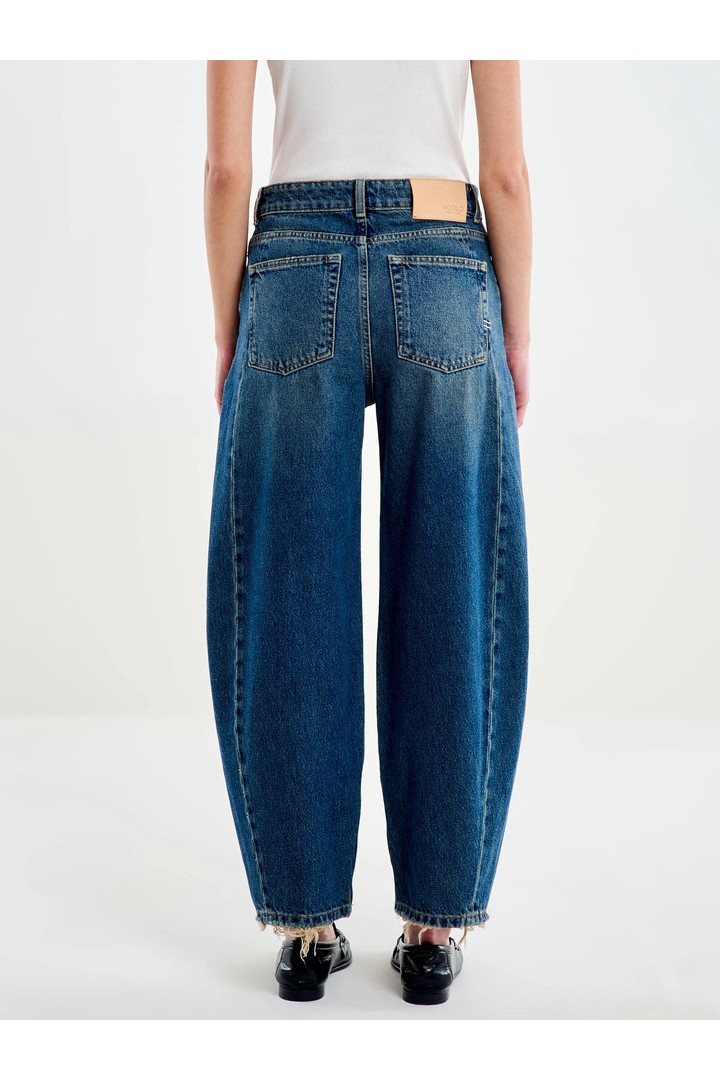 Chiara Barrel Vintage Blue Jeans