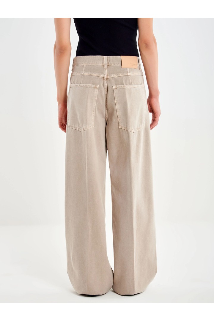 Icon Mia Baggy Jeans Taupe