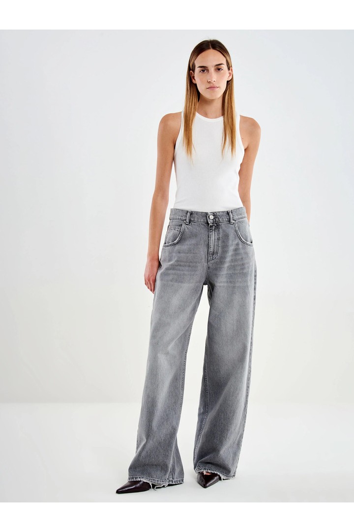 Jeans Icon Mia Baggy Grey