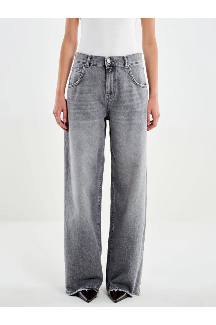 Jeans Icon Mia Baggy Grey