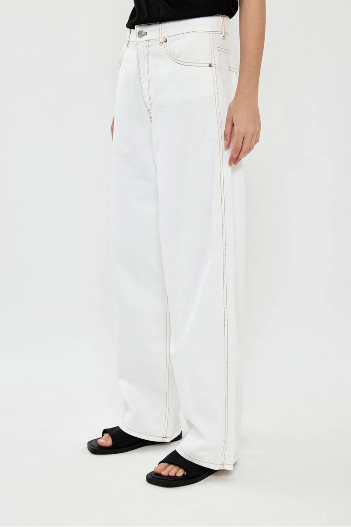 CHERYL palazzo jeans white